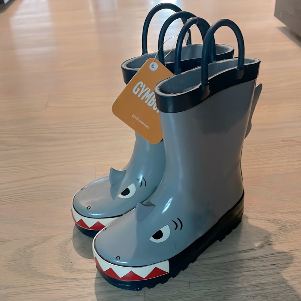 Gymboree Shark Rain Boots